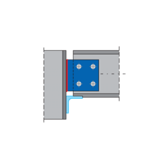 BEAM SPLICE connection  + DXF