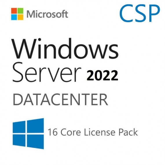 Windows Server 2022 Datacenter - 16 Core - Commercial