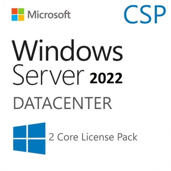 Windows Server 2022 Datacenter - 2 Core - Commercial