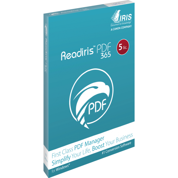 Readiris PDF Enterprise 365 - 5 Licenças 1 Ano