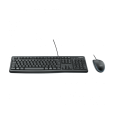 Combo Teclado e Mouse com fio USB Logitech MK120