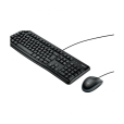 Combo Teclado e Mouse com fio USB Logitech MK120