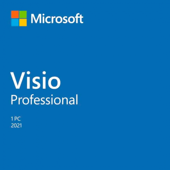 Microsoft Visio Pro 2021 ESD - D87-07606