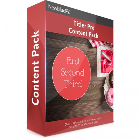 NewBlueFX Titler Pro Content Pack