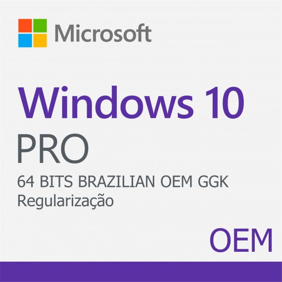 Windows 10 Pro GGK 64 Bits